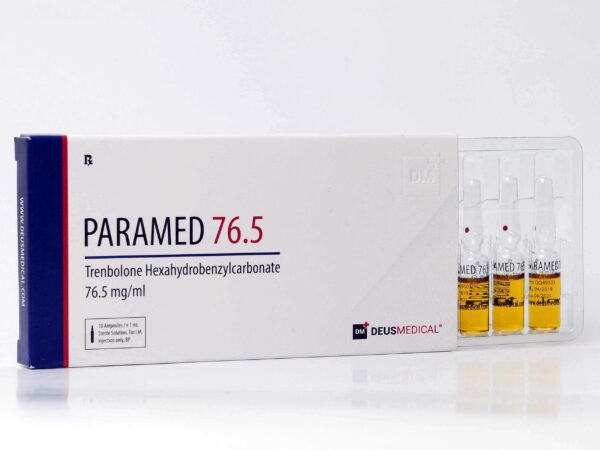 Paramed 76.5mg – Trenbolone Hexahydrobenzylcarbonate – Deus Medical