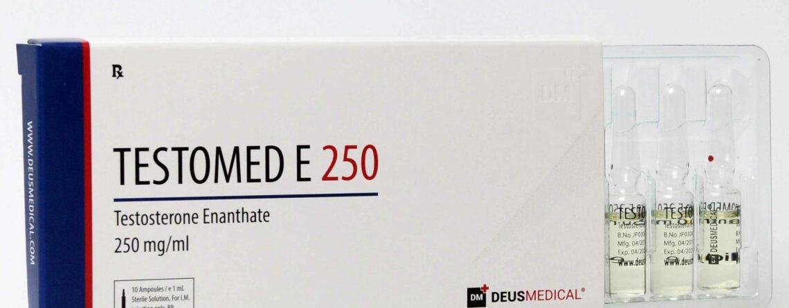 Testomed E 250mg – Testosterone Enanthate – Deus Medical