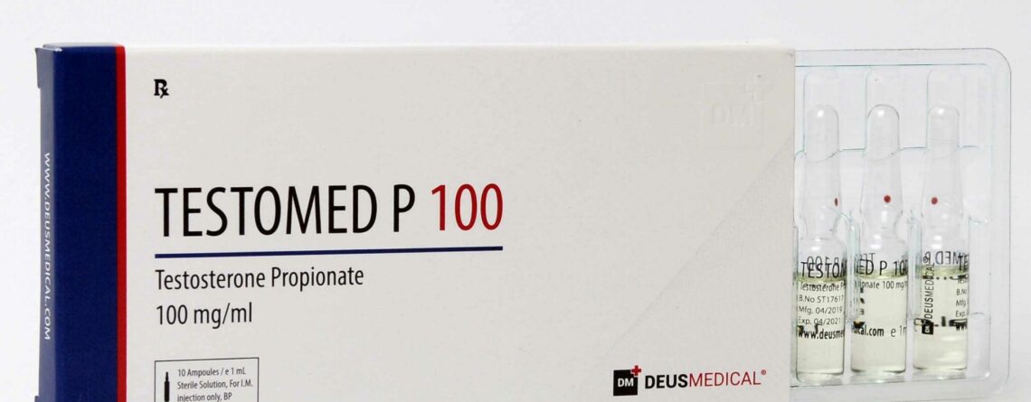 Testomed P 100mg – Testosterone Propionate – Deus Medical