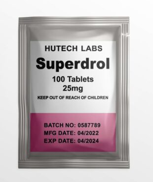 Superdrol 25mg * 100tabs - Hutech Labs