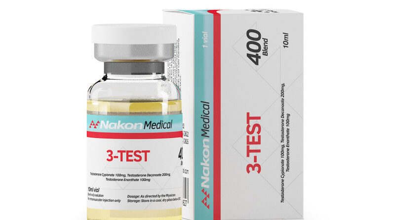 3-Test 400 Blend (400mg/ml) - Nakon Medical - Int