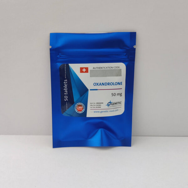 Oxandrolone 50mg - Genetic Pharmaceuticals