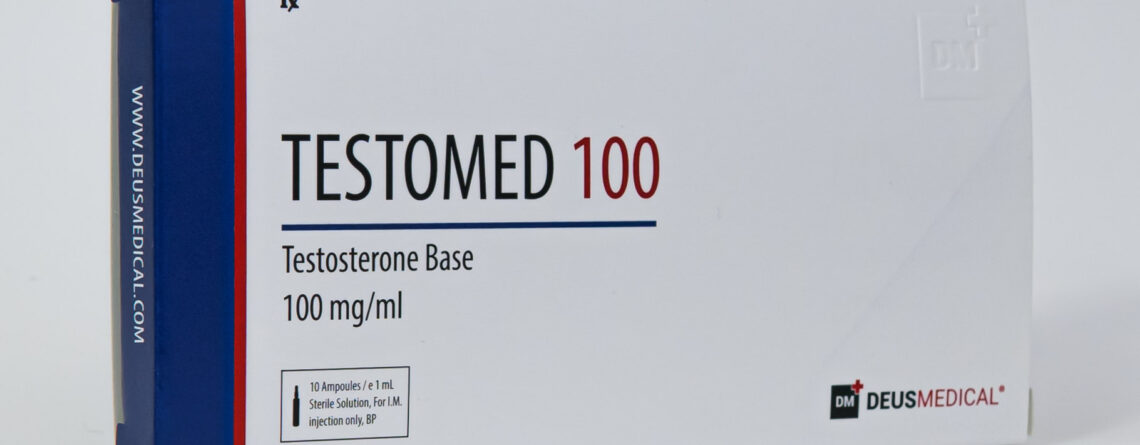 Testomed 100mg - Testosterone Base - Deus Medical