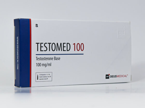 Testomed 100mg - Testosterone Base - Deus Medical