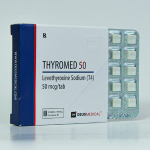 Thyromed 50mcg - Levothyroxine Sodium - Deus Medical - Image 2