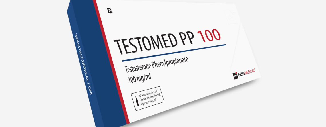 Testomed PP 100mg - Testosterone Phenylpropionate - Deus Medical