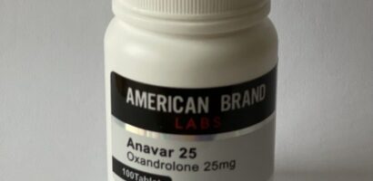 Anavar 25 (100 Tablets) - American Brand