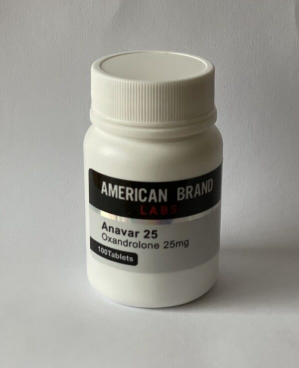 Anavar 25 (100 Tablets) - American Brand
