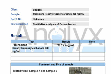 132573-Report-Trenbolone Hexahydrobenzylcarbonate100-22-11-23