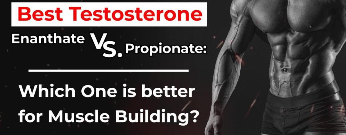 Testosterone For Sale: Best Testosterone Enanthate vs. Propionate: Which One is better for Muscle Building?