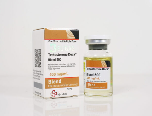 Testosterone Deca® Blend <p class="fgs">Testosterone enanthate, Nandrolone decanoate 500mg<p>