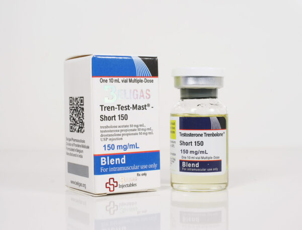 Tren Test Mast® Short <p class="fgs">Trenbolone acetate, Testosterone propionate, Drostanolone propionate 150mg<p>