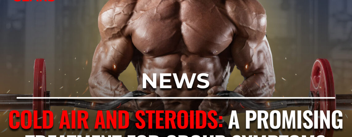 Cold air and steroids for croup symptoms