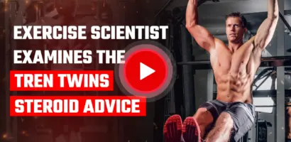 A fitness coach demonstrating a proper leg workout form to prevent common exercise mistakes in the gym.