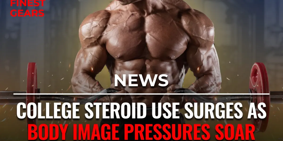 College students using gym equipment amid growing steroid use trend