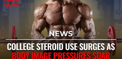 College students using gym equipment amid growing steroid use trend