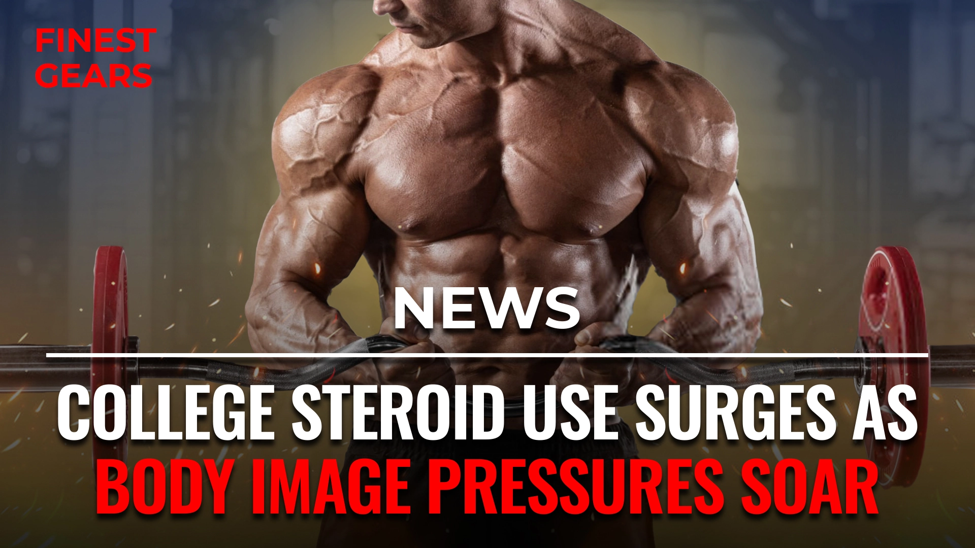 College students using gym equipment amid growing steroid use trend