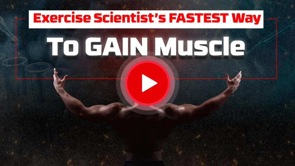 Exercise scientist explaining the fastest way to gain muscle with science-based strategies