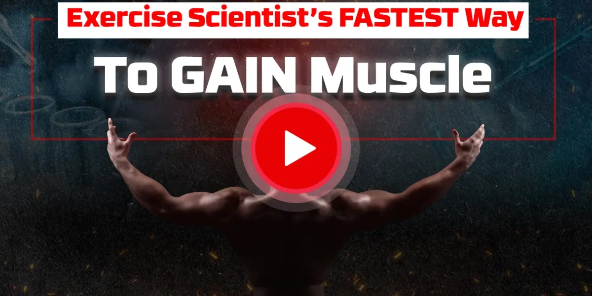 Exercise scientist explaining the fastest way to gain muscle with science-based strategies
