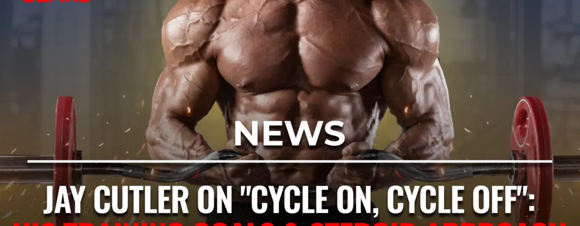 Jay Cutler during bodybuilding training discussing steroid cycles