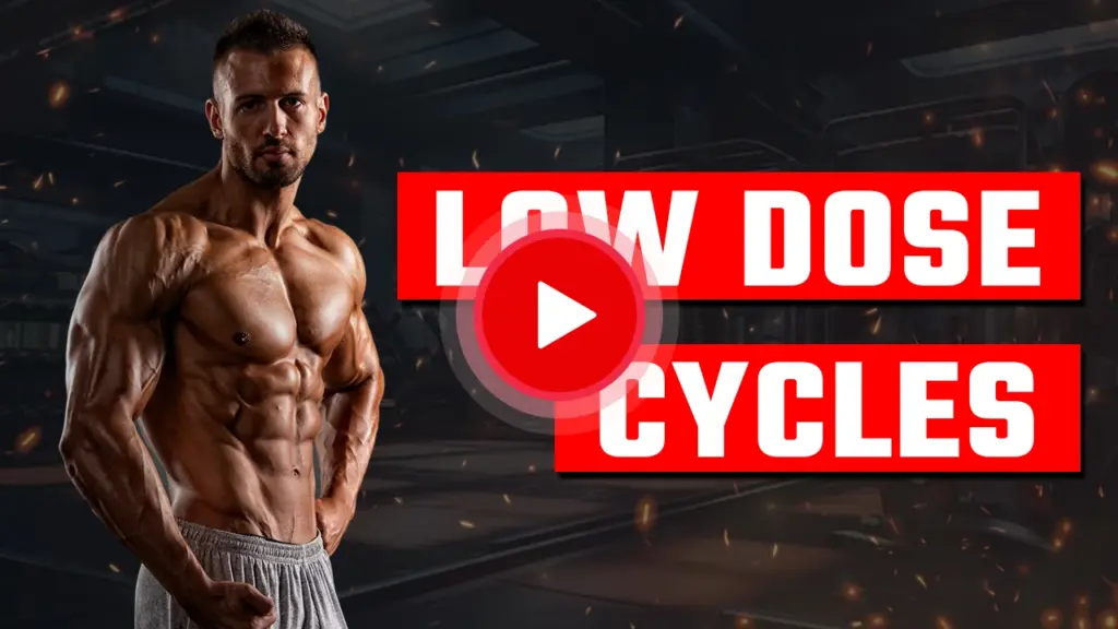 Image of Derek from More Plates More Dates discussing low dose steroid cycles for safer bodybuilding and improved muscle growth.