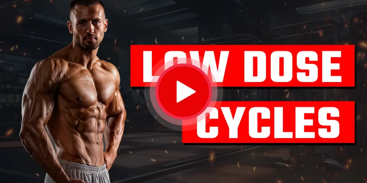 Image of Derek from More Plates More Dates discussing low dose steroid cycles for safer bodybuilding and improved muscle growth.