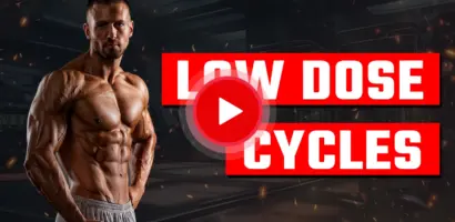 Image of Derek from More Plates More Dates discussing low dose steroid cycles for safer bodybuilding and improved muscle growth.