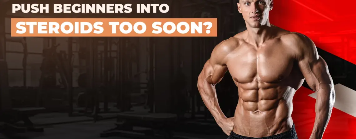 fitness coach guiding beginners about steroid risks in bodybuilding training