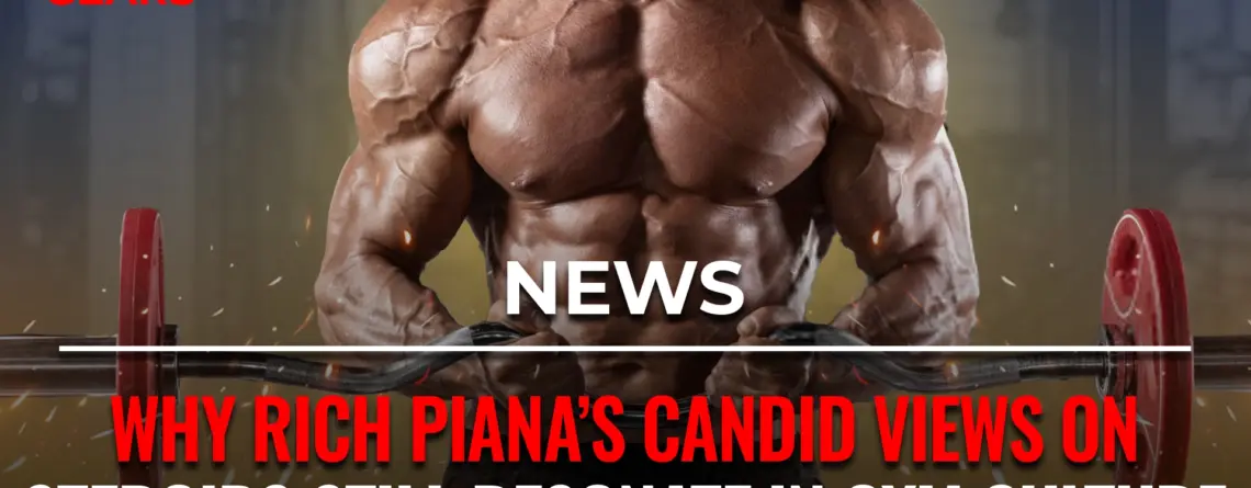 Rich Piana speaking openly about steroid use and gym culture