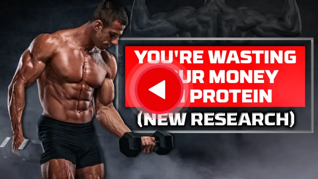 Jeremy Ethier explaining protein research findings about muscle growth