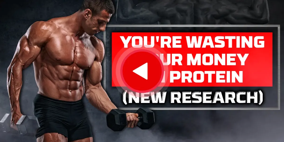 Jeremy Ethier explaining protein research findings about muscle growth
