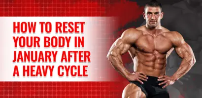 athlete recovering in January after a heavy steroid cycle with focus on health, detox, and post-cycle therapy