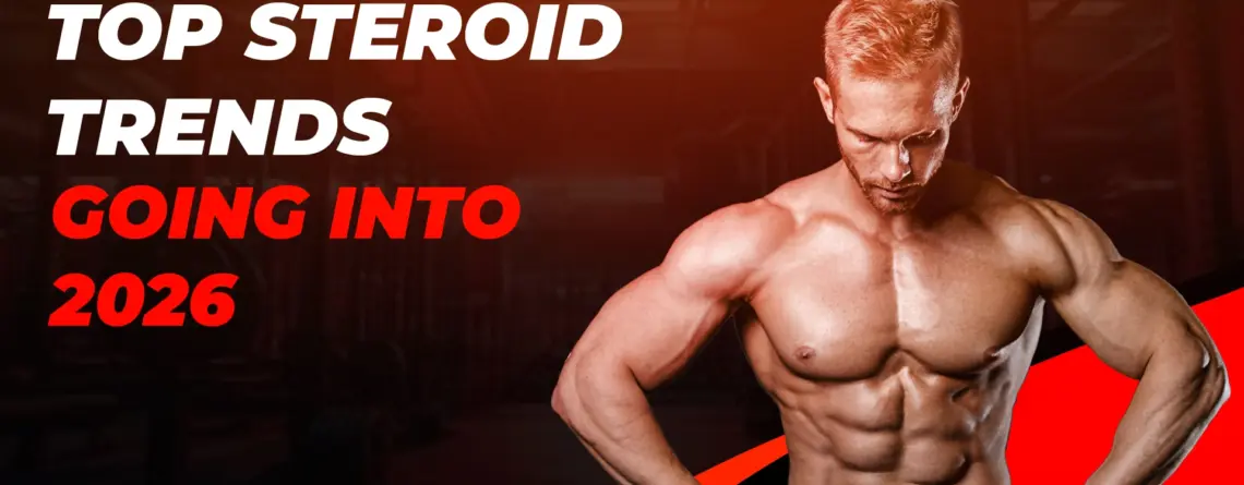 Bodybuilder analyzing 2026 steroid trends and performance-enhancement strategies