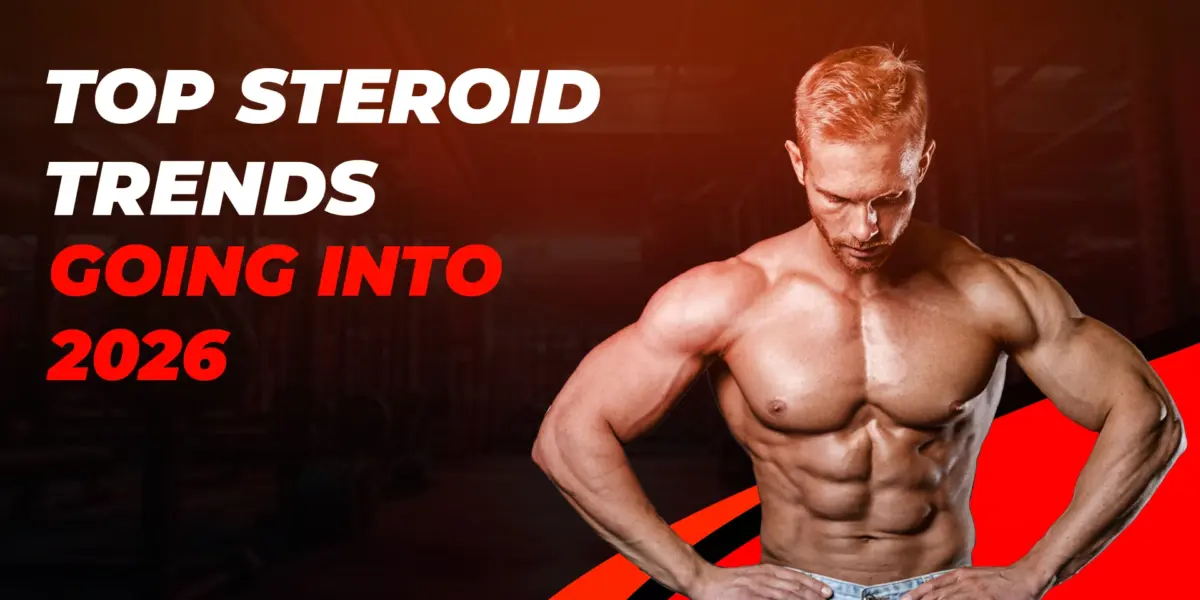 Bodybuilder analyzing 2026 steroid trends and performance-enhancement strategies