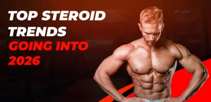 Bodybuilder analyzing 2026 steroid trends and performance-enhancement strategies