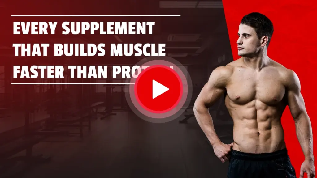 Jeremy Ethier explaining supplements that build muscle faster than protein