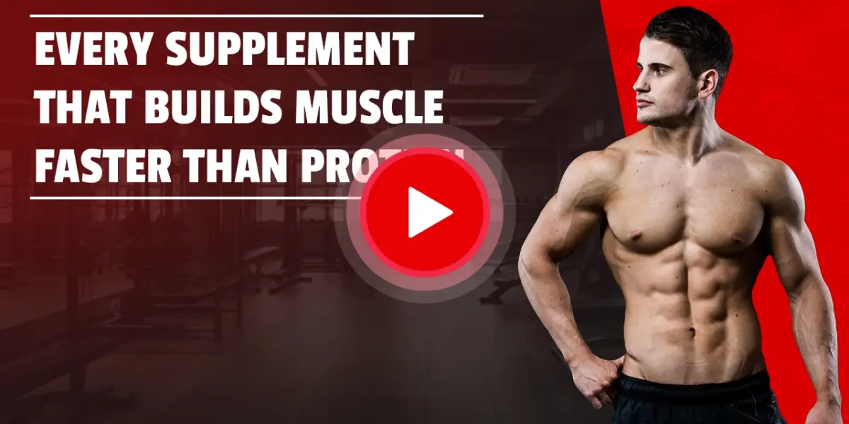 Jeremy Ethier explaining supplements that build muscle faster than protein