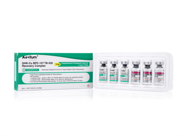 PEPT-RECOV-3V3BW - GHK-Cu BPC-157 TB-500 5 mg