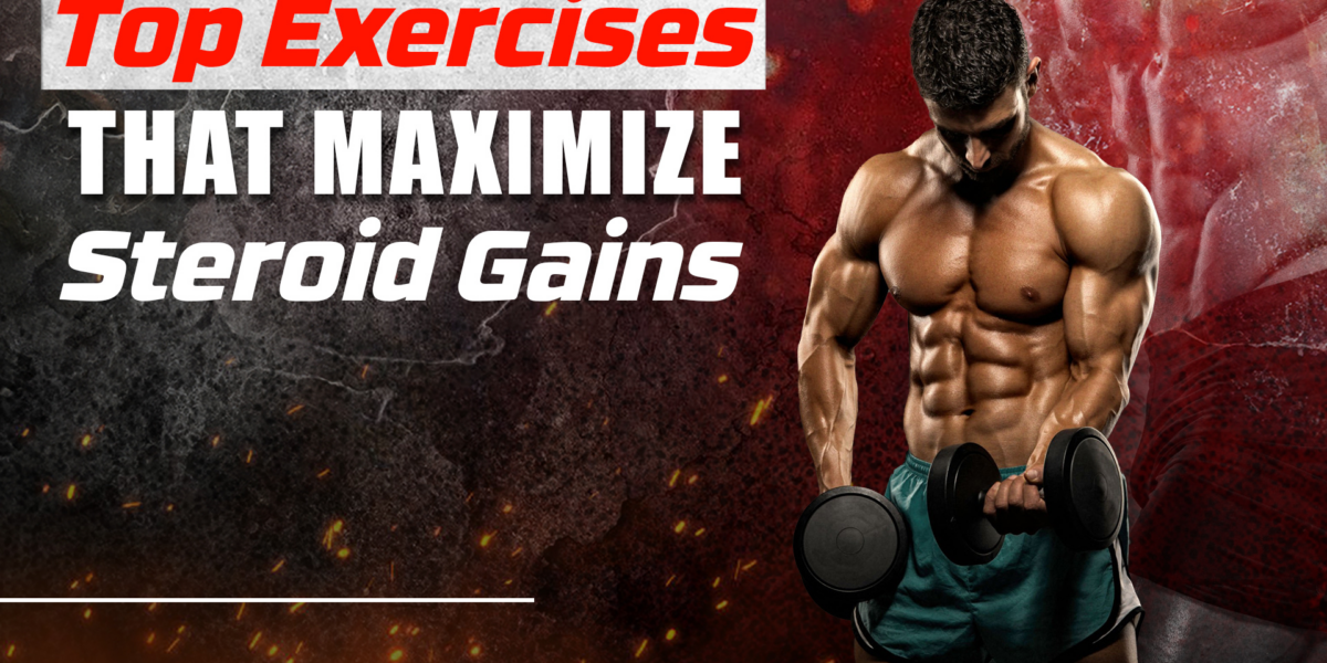 athlete performing heavy compound lifts to maximize steroid-enhanced muscle growth