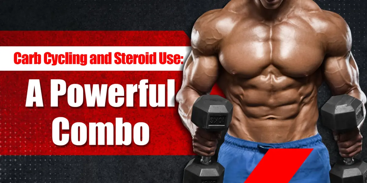 Carb cycling strategy combined with steroid use to improve muscle fullness, strength, and fat control for enhanced bodybuilding results.