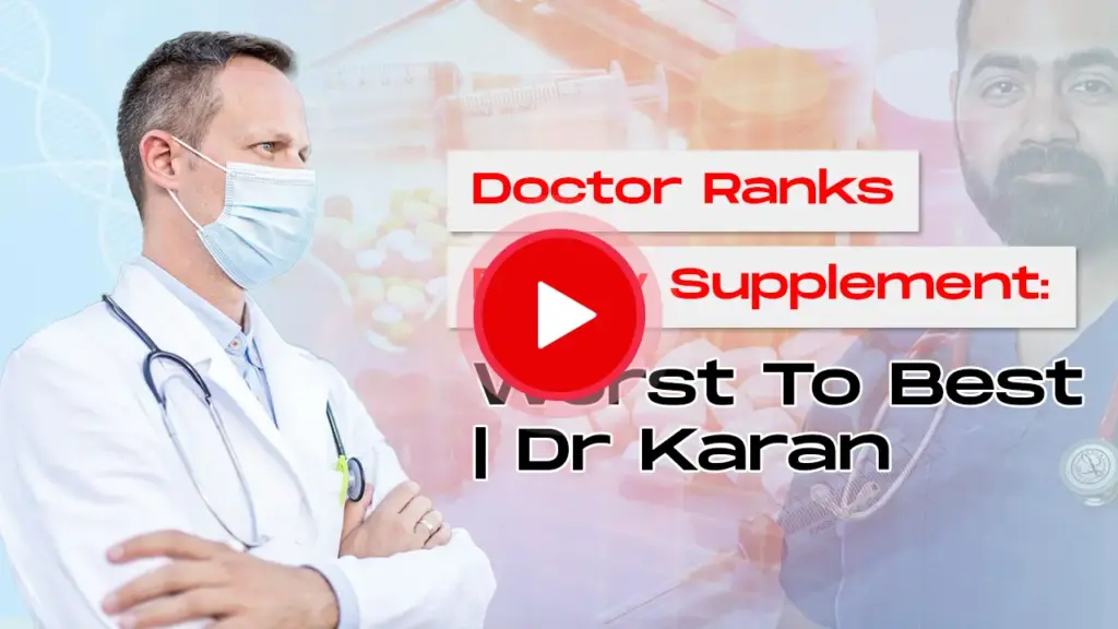 Doctor Ranks Every Supplement: Worst To Best | Dr Karan