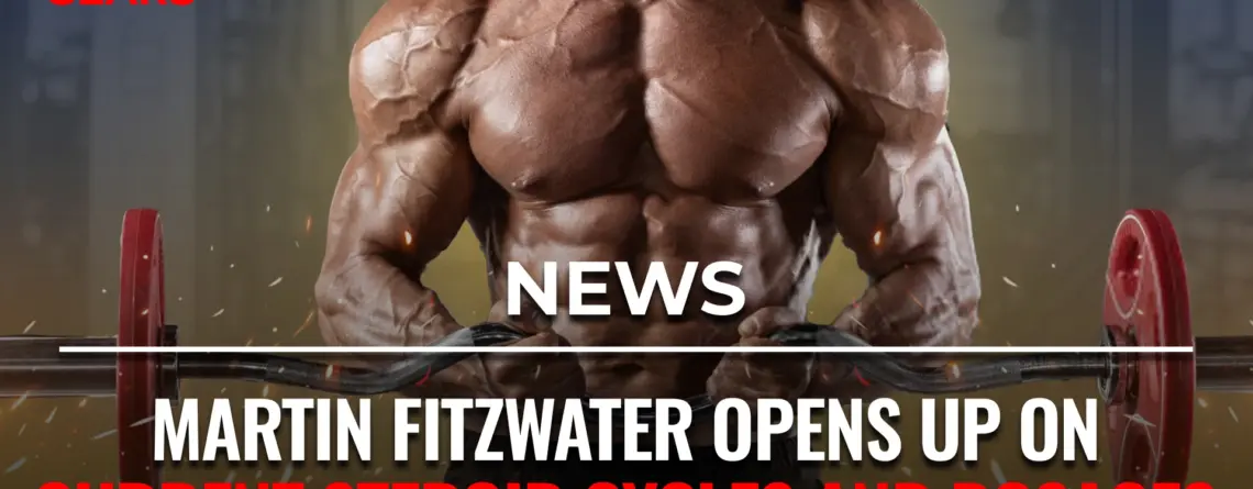 Martin Fitzwater discussing his current steroid cycle and dosages for upcoming 2025 bodybuilding competitions