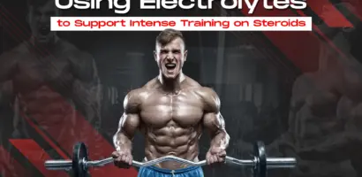 Electrolyte hydration support for intense steroid training and muscle recovery