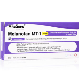 Melanotan MT-1, 10 mg (1 complete cycle: 30 mg total)