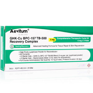 GHK-Cu BPC-157 TB-500, 5 mg (1 complete cycle: 15 mg total)
