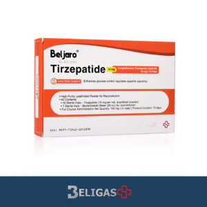 Tirzepatide, 10 mg (1 complete cycle: 100 mg total)