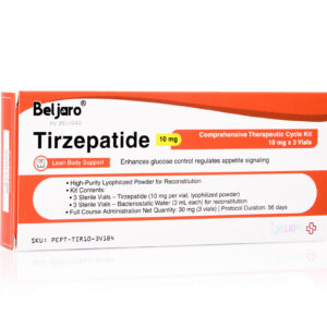 Tirzepatide, 10 mg (1 complete cycle: 30 mg total)